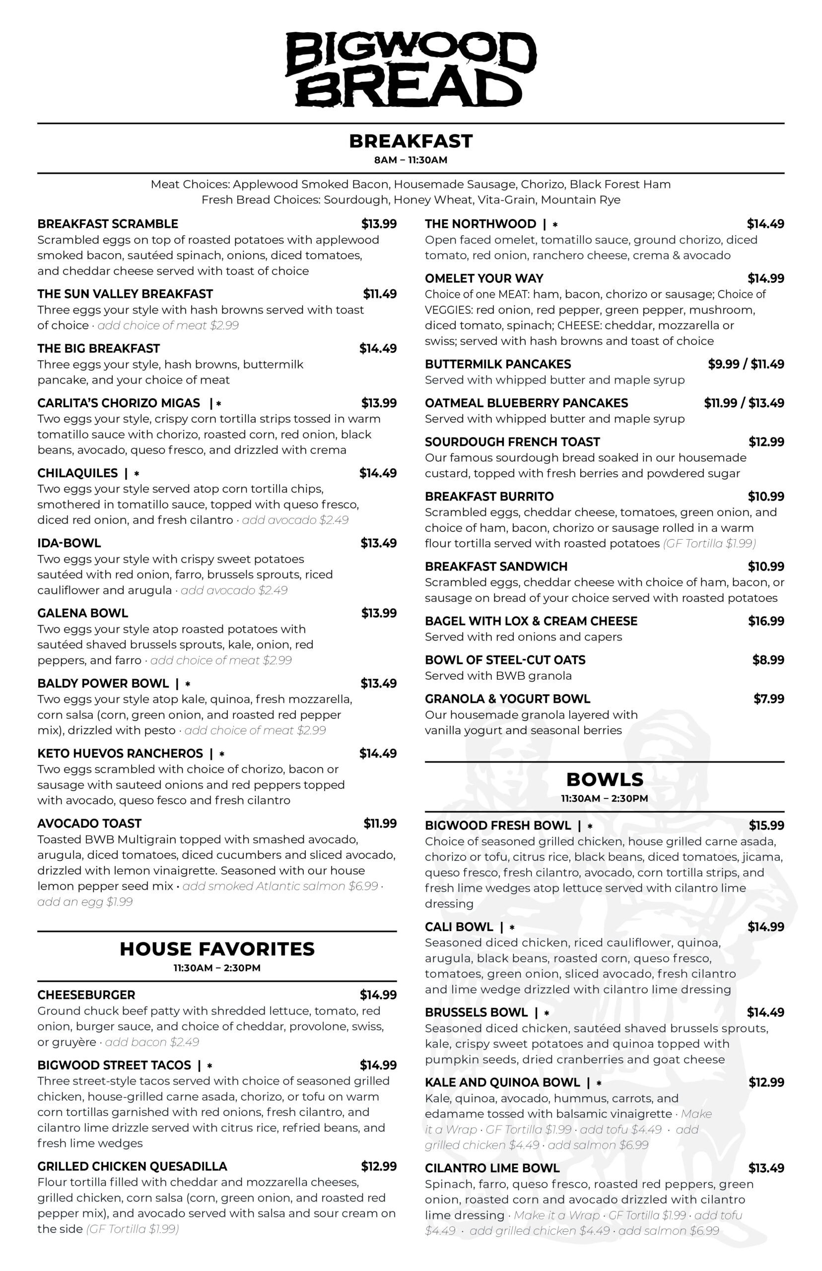 COMBINED Menu - Bigwood Bread