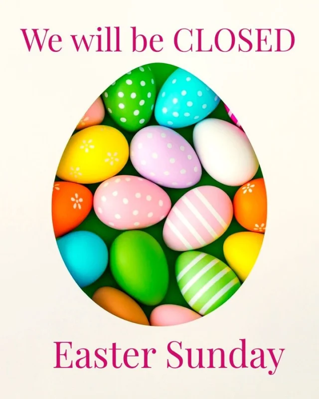 Just a little heads up to gather your goodies early! 🐰